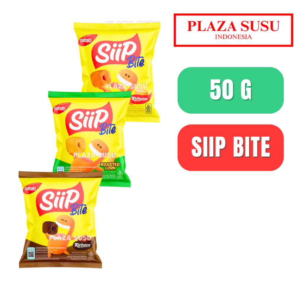 

NABATI BISKUIT KERING SNAK SIIP BITE RICHOCO 50 G CAMILAN NABATI KEJU RICHEESE CHOCOLATE POUCH