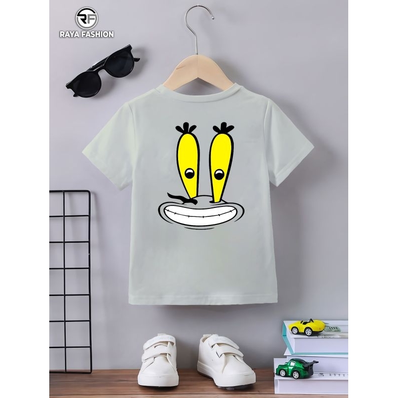 KAOS ANAK KARAKTER CREAM