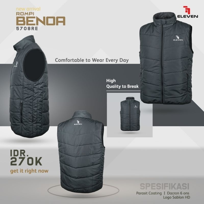 ELEVEN ROMPI VEST BENOA ELLEVEN OUTDOOR