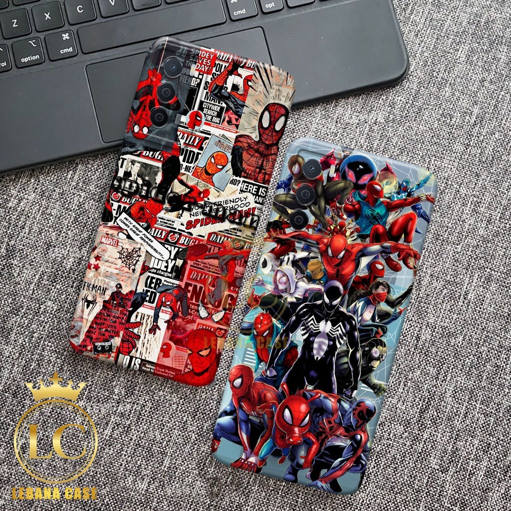Case Oppo A16 Oppo A54s Oppo A54 Spiderman [AW002] Softcase Macaron Protect Camera Fashion Kesing Hp