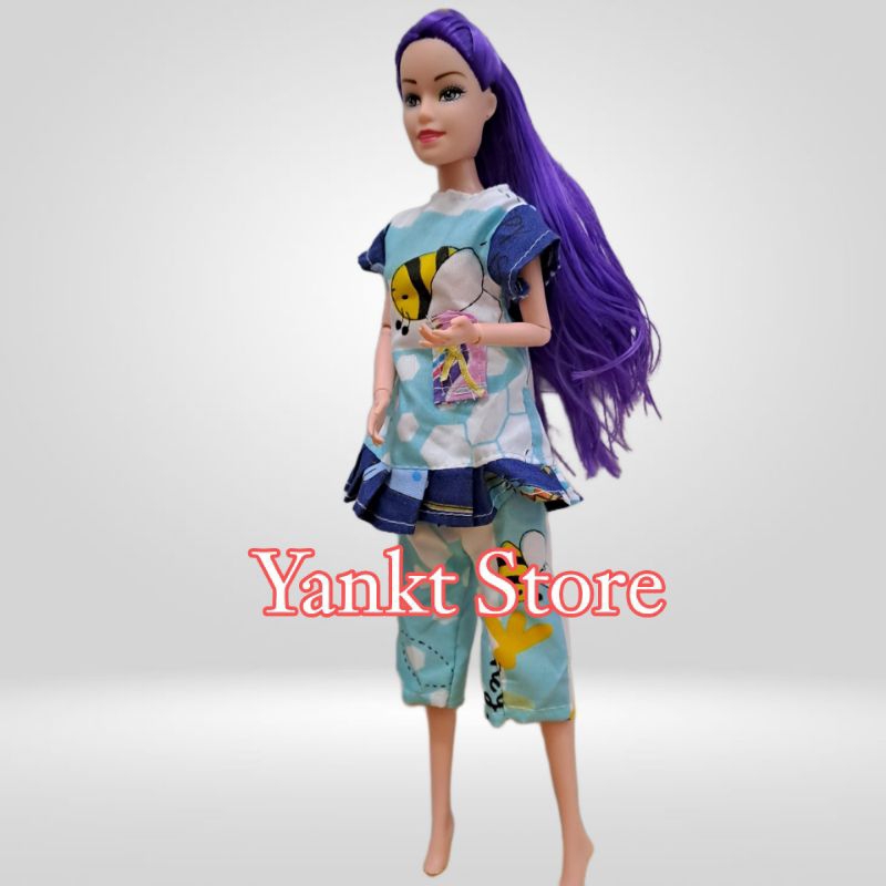 Boneka Berbi Tekuk Cantik