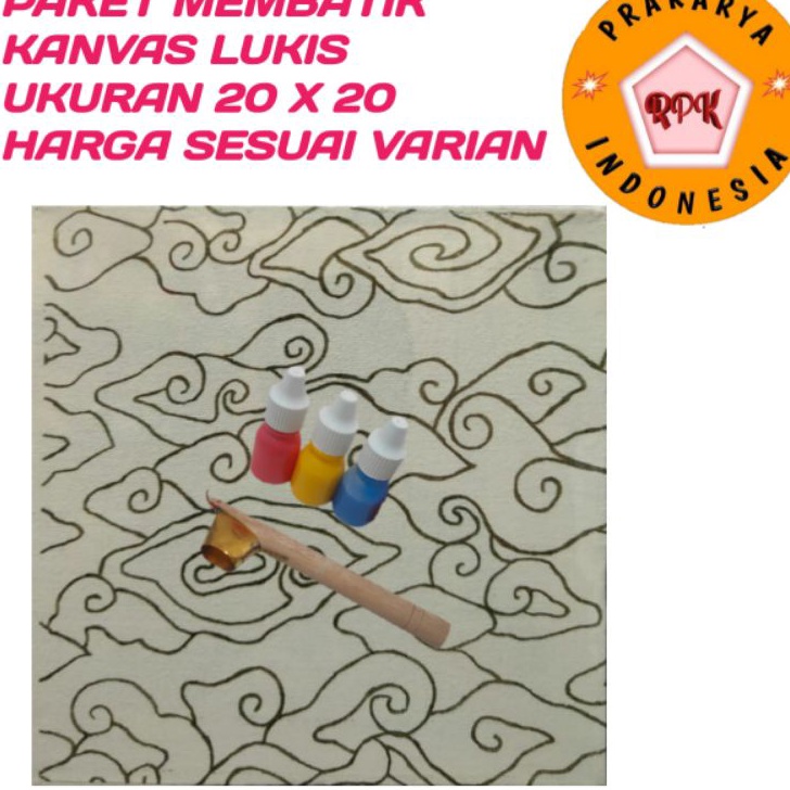 

LUAR BIASA Kanvas Lukis 2x2 Paket Membatik