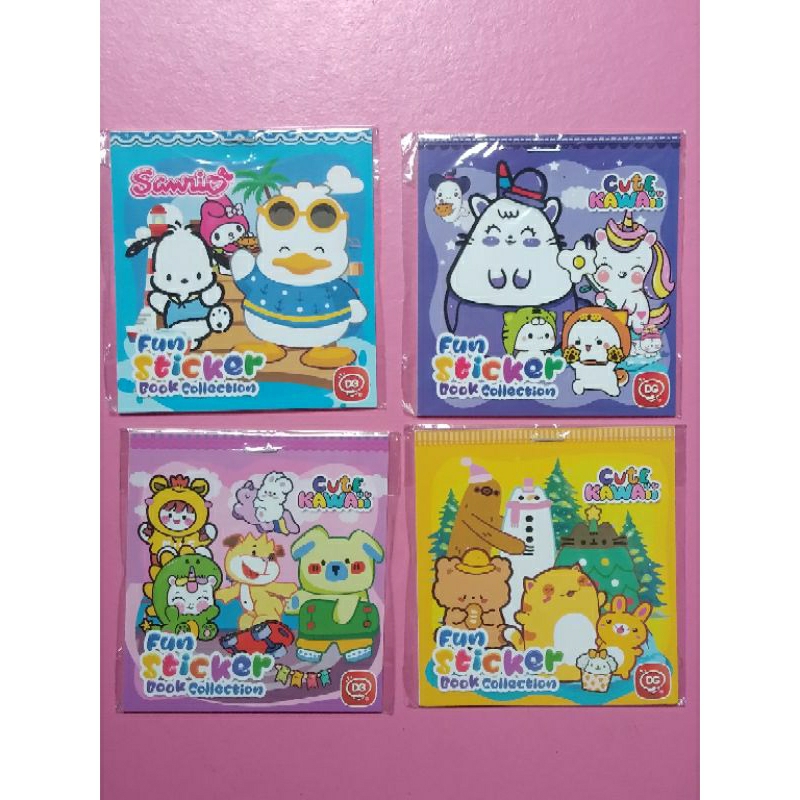 

Buku stiker karakter