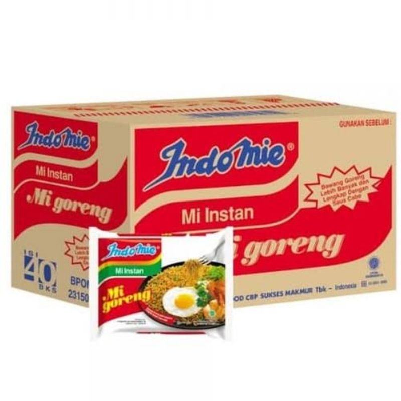 

Indomie Karton /Indomie Goreng/Sedaap goreng Sameday-Instan Only