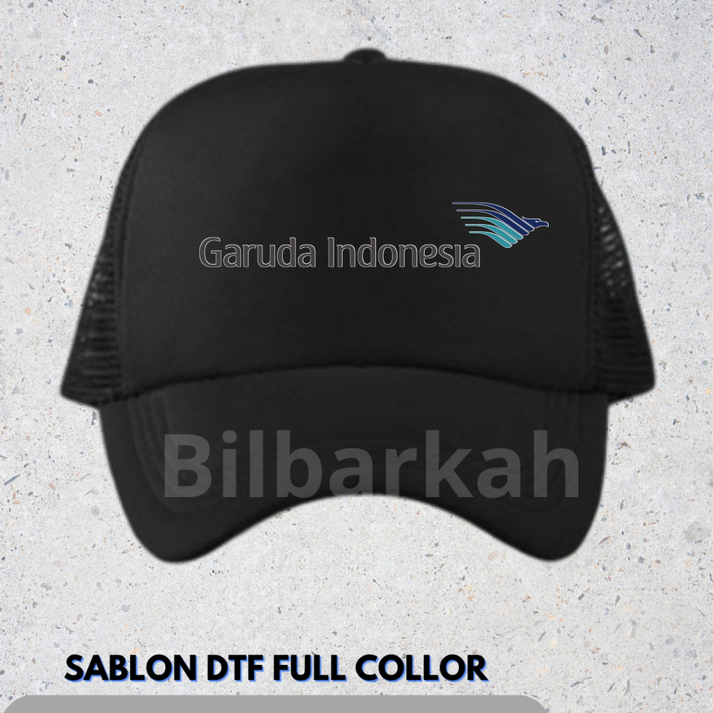 Topi Garuda Indonesia Topi Trucker Hat Garuda Indonesia Custom Hat