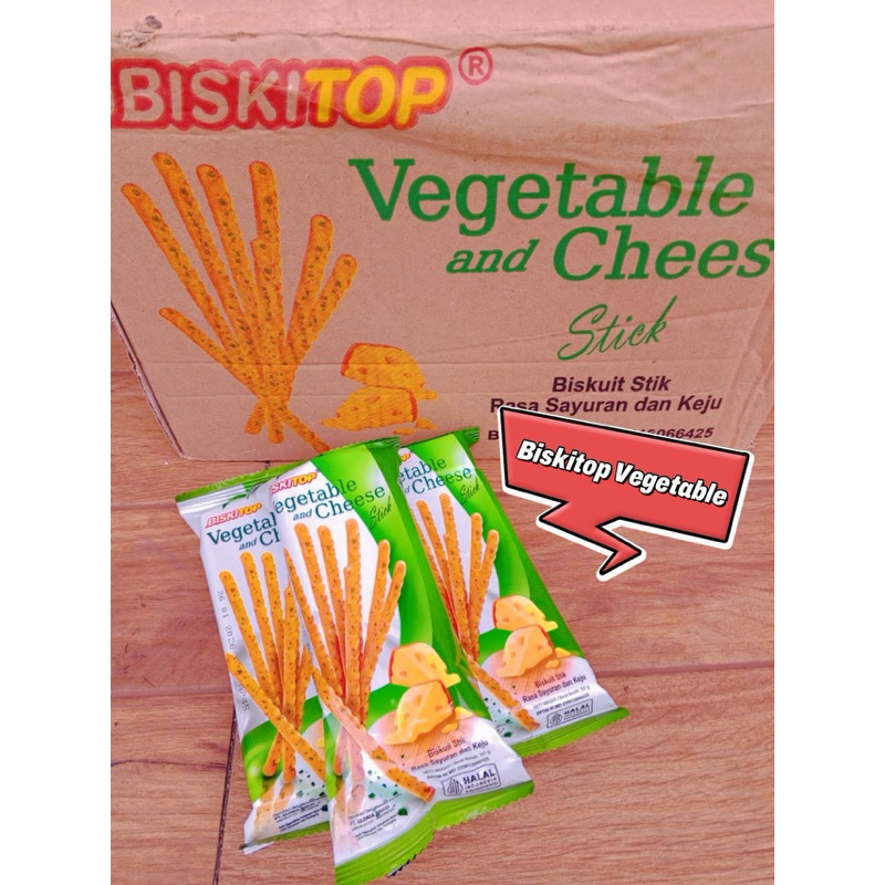 

( Ecer ) Biskitop Vegetable & Cheese Stik