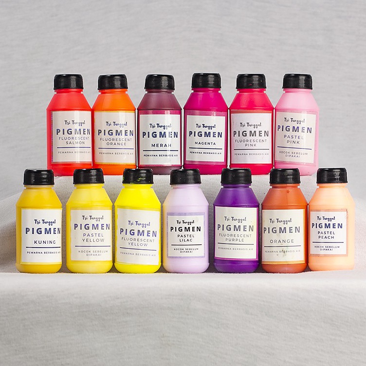 

Penawaran Terbaik Pigmen 6gr Besar Pewarna Sablon Cat Tembok Clay Slime Squishy Basis Air Pigment Pewarna Pigment Color Colour Bundle Slime Waterbased Tie Dye Pigment Drawing Warna Warni Air Cair Paint Kerajinan Prakarya Crafting Tri Tunggal Malang