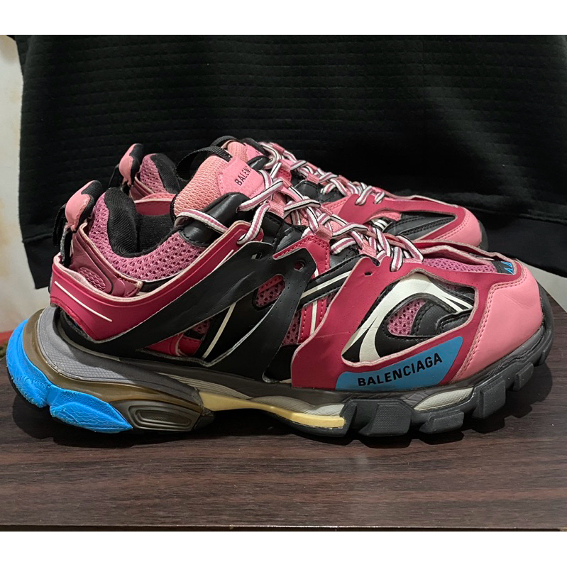 Balenciaga Track Mesh Nylon Pink Black