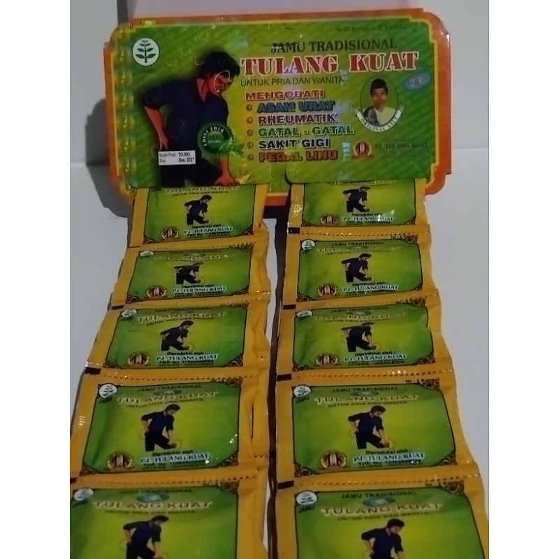 Jamu Rheumatik Tulang Kuat
