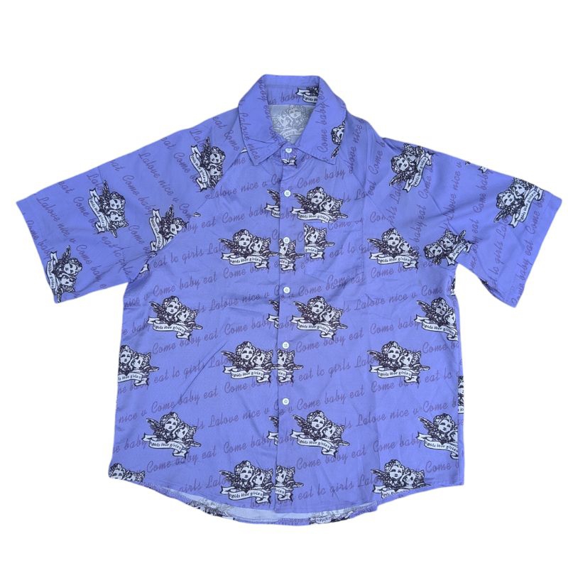 Kemeja all over print vintage