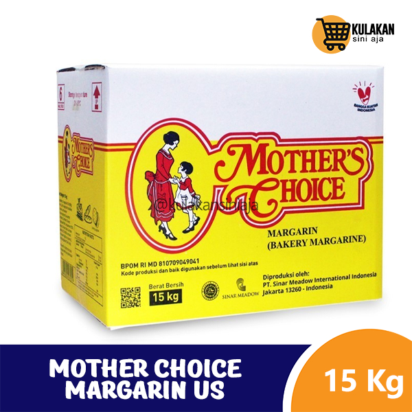 

Mentega Mother Choice 15kg Margarin Mother's Choice margarine 1 dus