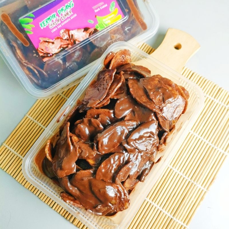 

Banana Chips Coklat Lumer | Keripik Pisang Cokelat Lumer