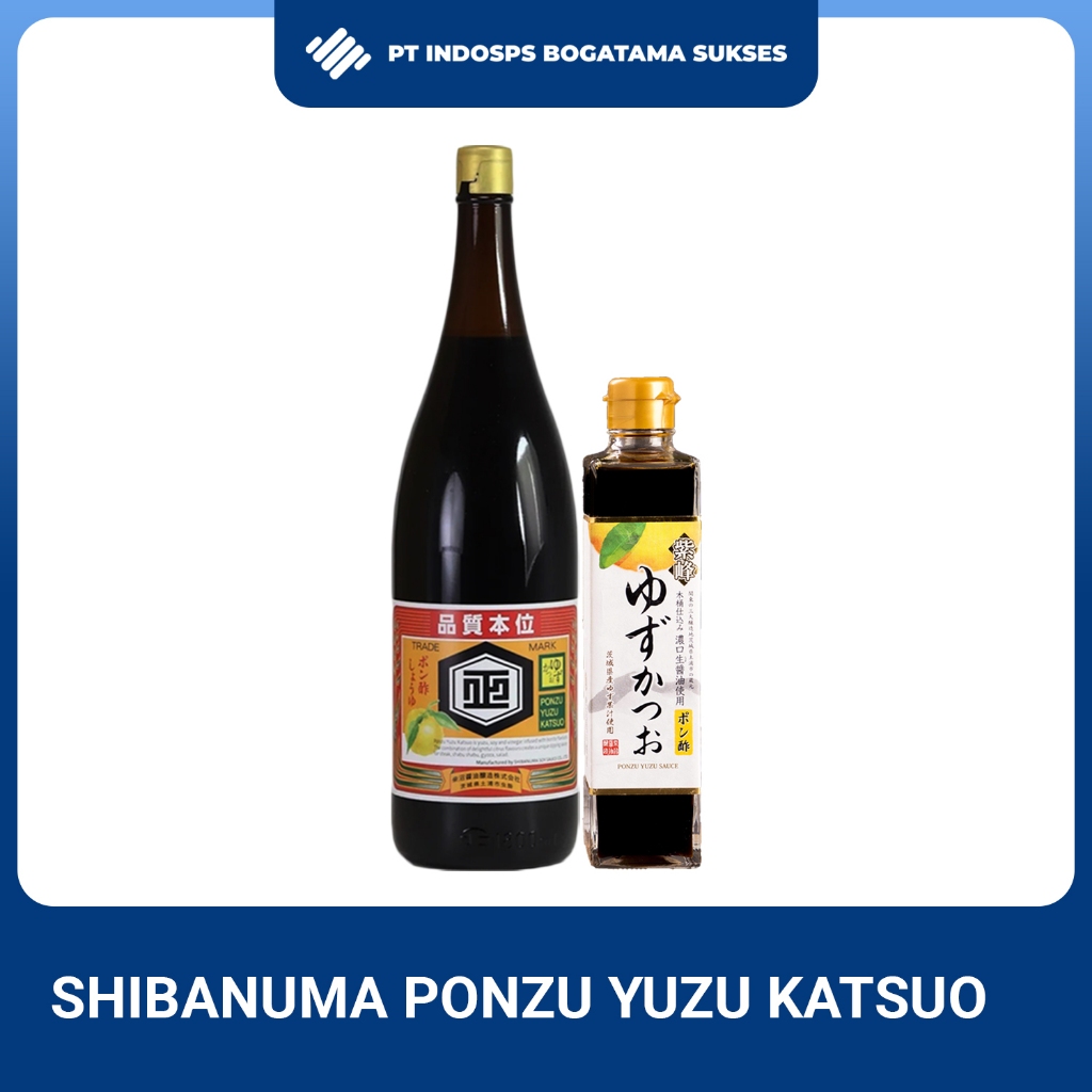 

Shibanuma Ponzu Yuzu Katsuo 1,8 L dan 300ml