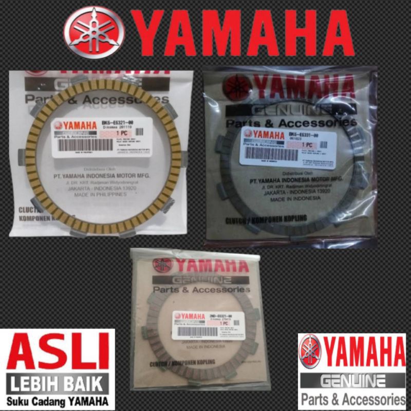 KAMPAS KOPLING 1 SET R15 V3/VIXION R/MT 15/XSR 155/*BK6-E6321-00*BK6-E6331-00*2ND-E6321-00*