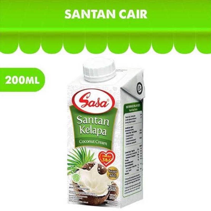 

Sasa Santan Kelapa 200Ml