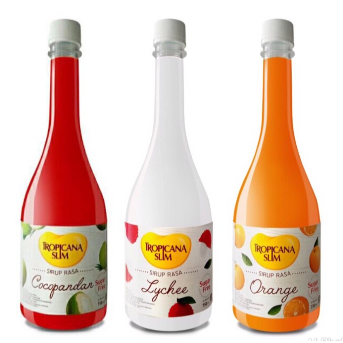 

Sirup Tropicana Slim Cocopandan Orange Leci 750 ML Sirup Rendah Gula