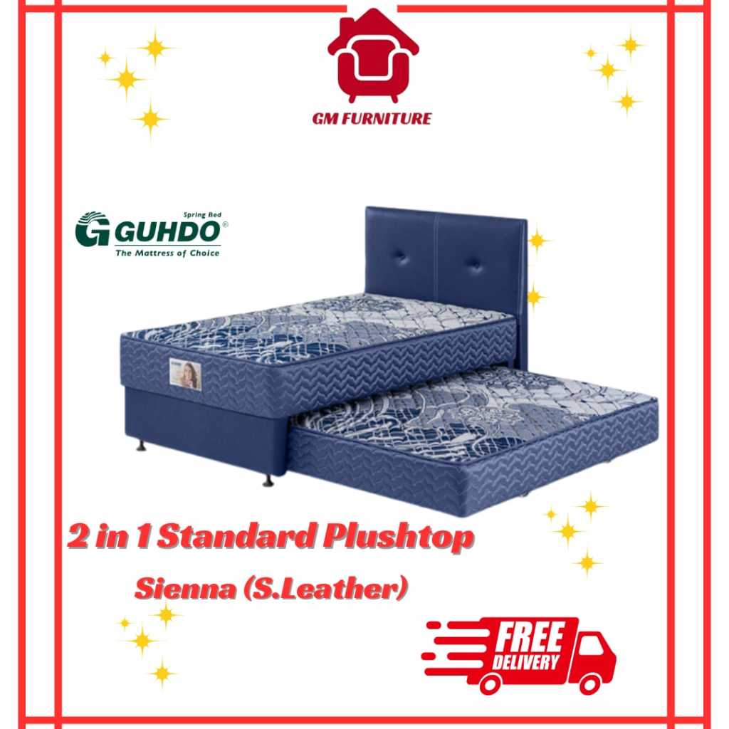 Guhdo Spring Bed 2in1 PlushTop Standard - Sienna