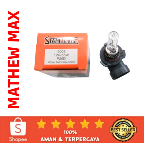 Lampu Bohlam HB3 Stanlee Star 9005 6051
