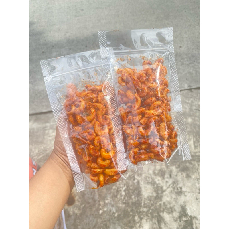 

Macaroni Pedas Daun Jeruk