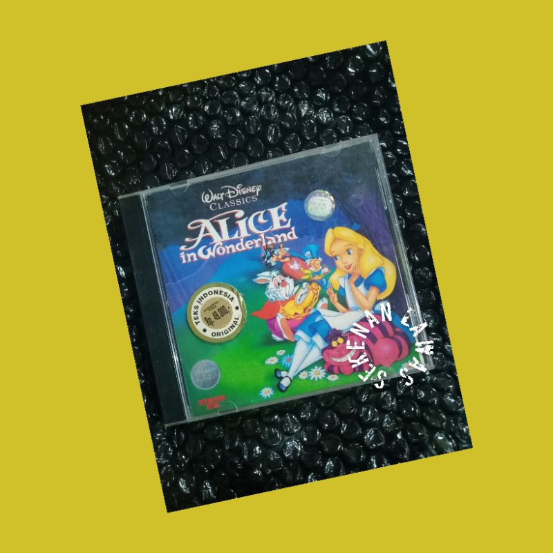 VCD Alice In Wonderland/ Subtitle Indonesia/Bagus