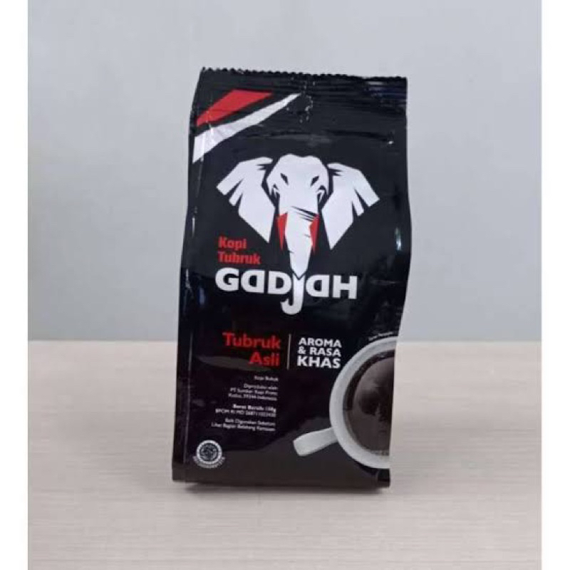 

KOPI TUBRUK ASLI GADJAH - KOPI BUBUK HITAM CAP GAJAH 138G