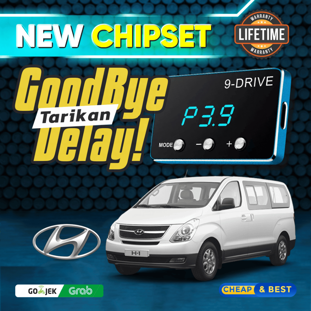 9 Drive Hyundai H1 Piggyback Race Chip Throttle Controller ECU Remap