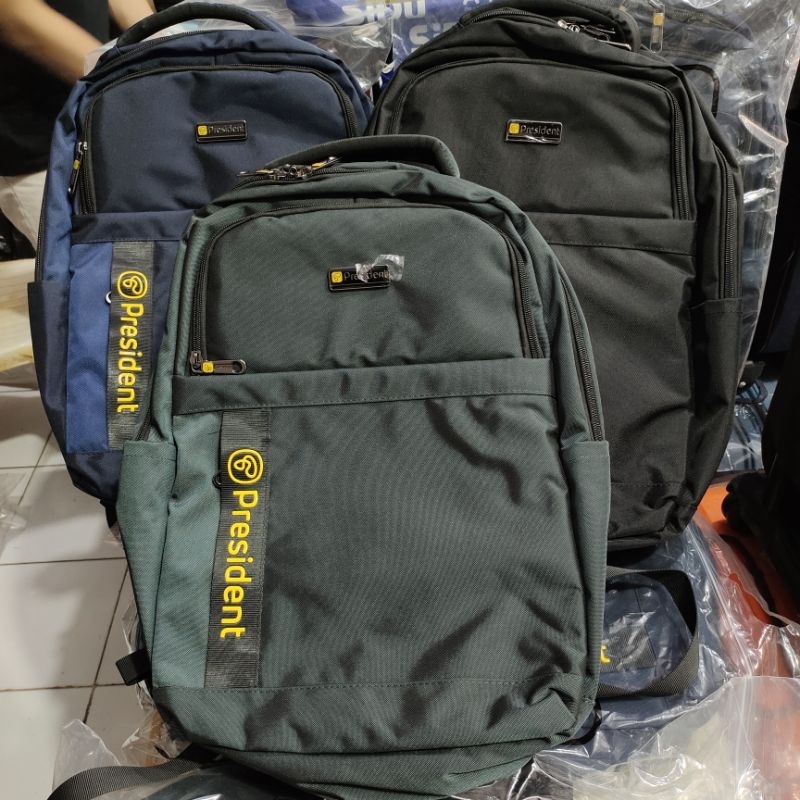 Tas Ransel President 5976 , 1588 Original Ada Tempat Laptop dan Tebal