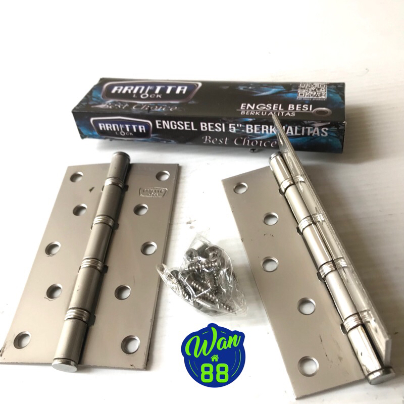 Engsel pintu/jendela 5" tebal Arnetta  SN