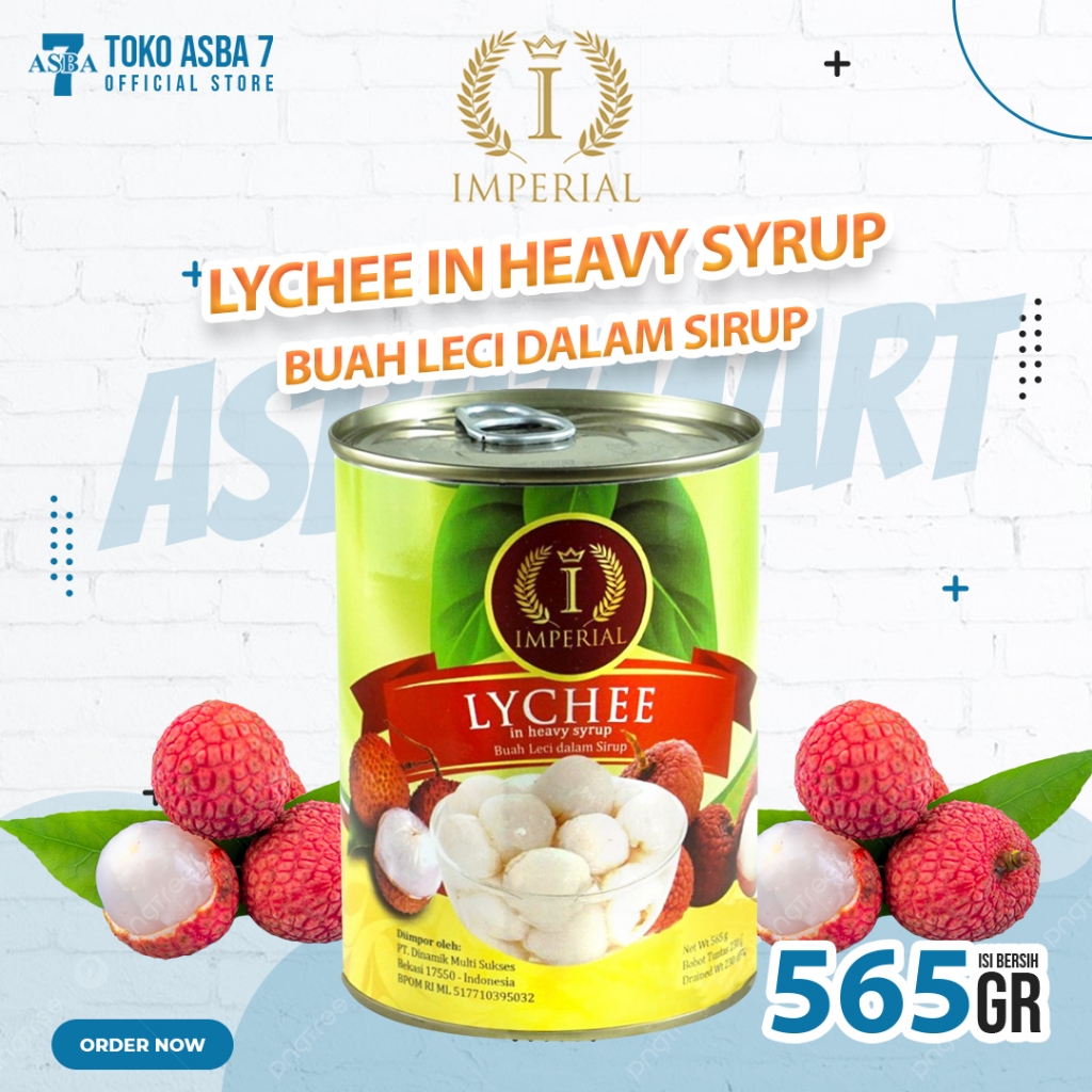 

IMPERIAL LYCHEE IN HEAVY SYRUP 565G