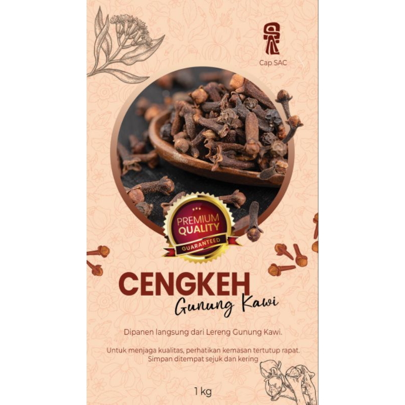 

CENGKEH 100gr Cengkeh / Cloves 100% PREMIUM Asli Gunung Kawi