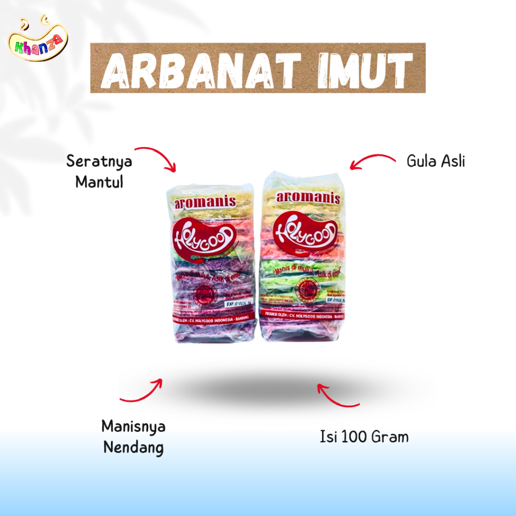 

Arbanat Harum Manis 100 gr Khas Kota Wisata Batu