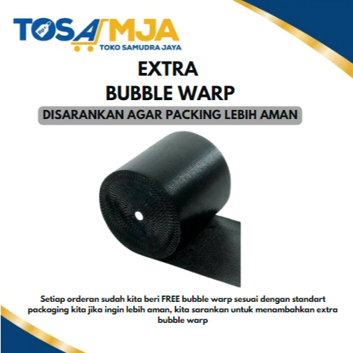 

(WAJIB) EXTRA BUBBLE WRAP AGAR PRODUK PAKET LEBIH AMAN DALAM PENGIRIMAN