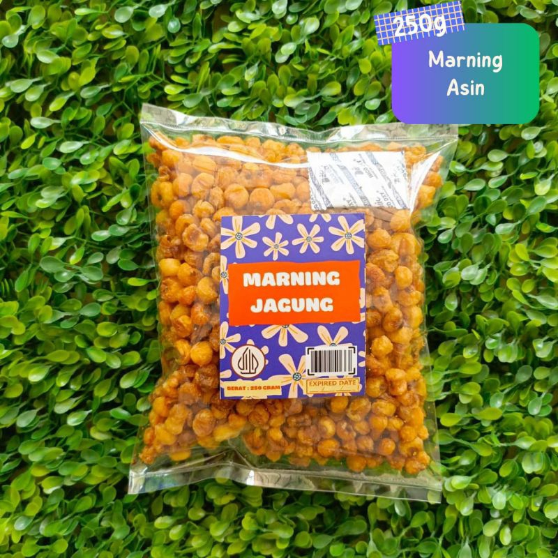 

marning jagung asin & pedas manis 250g