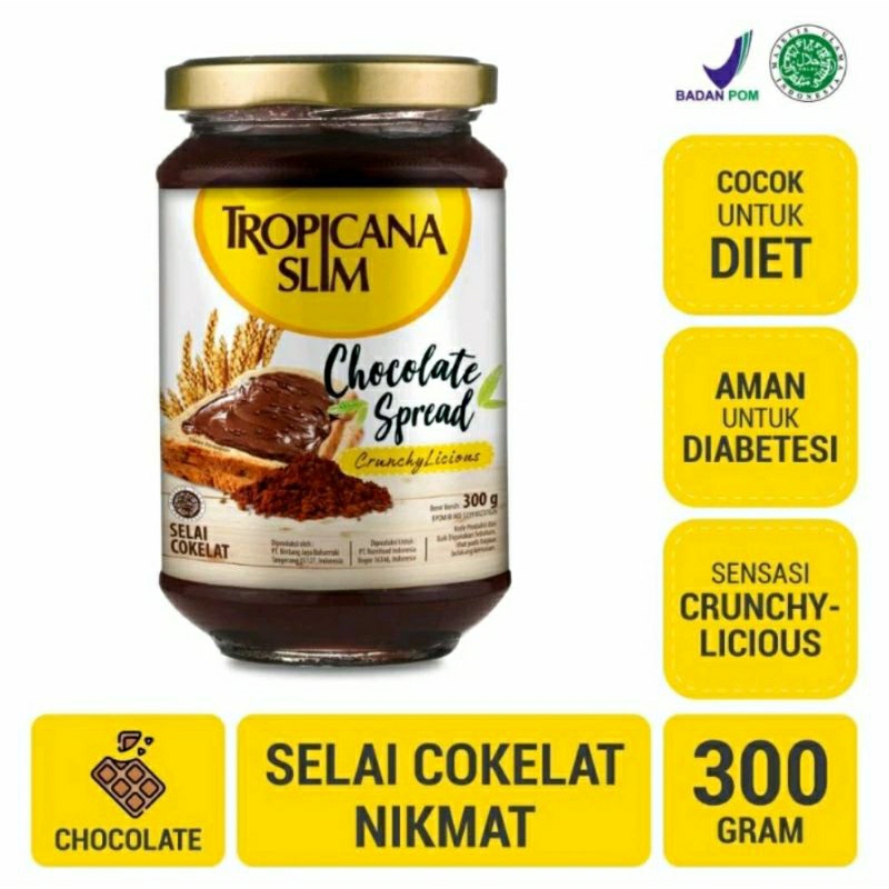 

SELAI COKLAT TROPICANA SLIM 300 GRAM