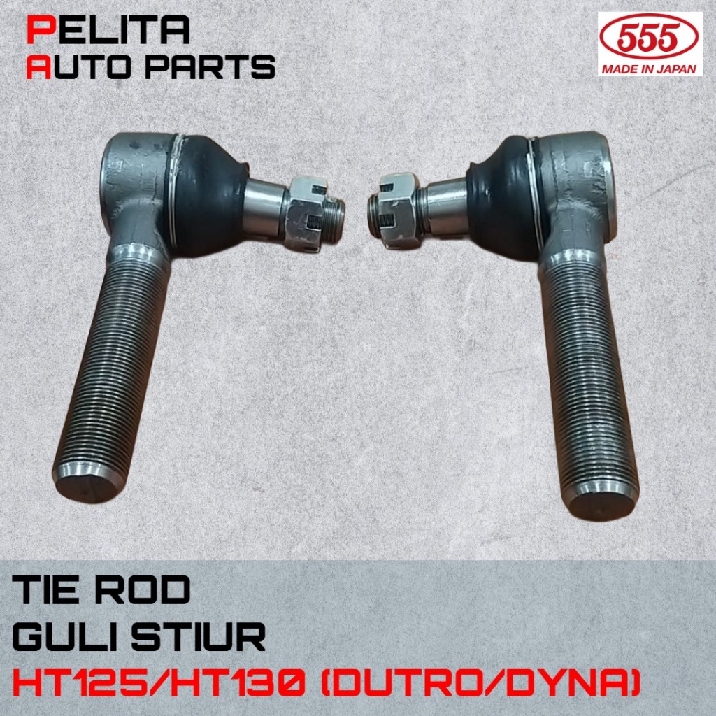 TIEROD/GULI STIUR HT125/HT130 (DUTRO/DYNA) 555 KOREA (EFJ10-06110/EFJ10-06111) (1 KOTAK 2 PCS KANAN 