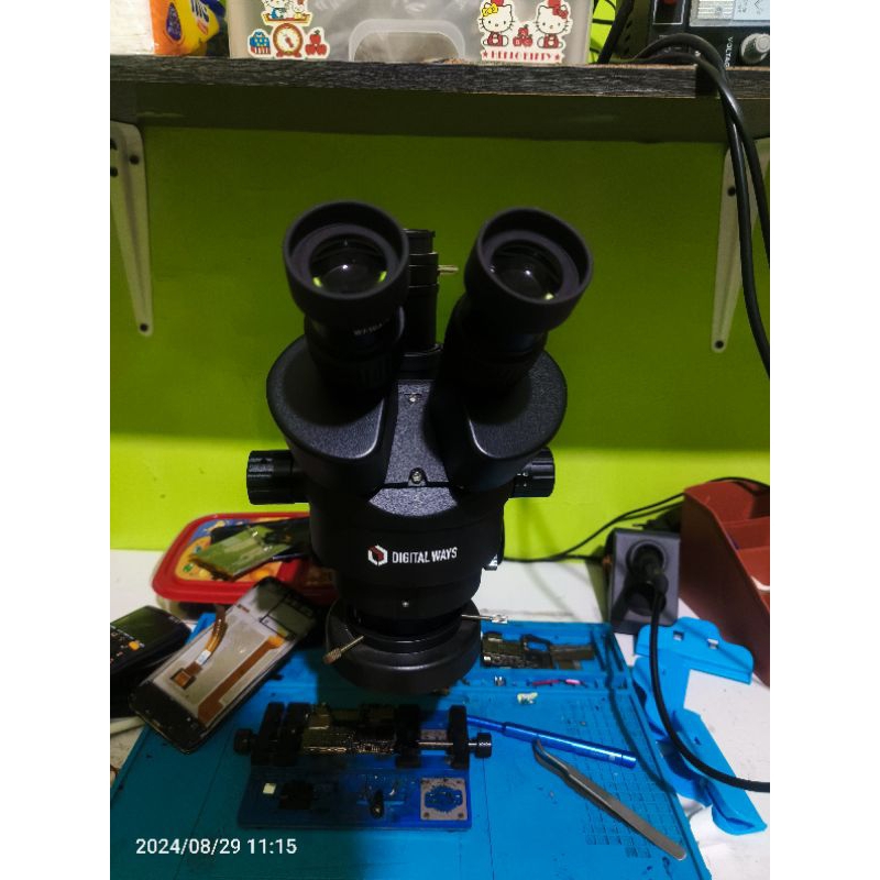 Mikroskop Digital Ways DW TCX Trinoculer