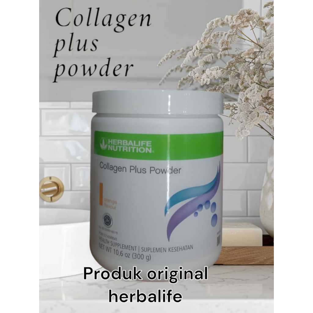 Produk 100% Original, Collagen plus powder herbalife