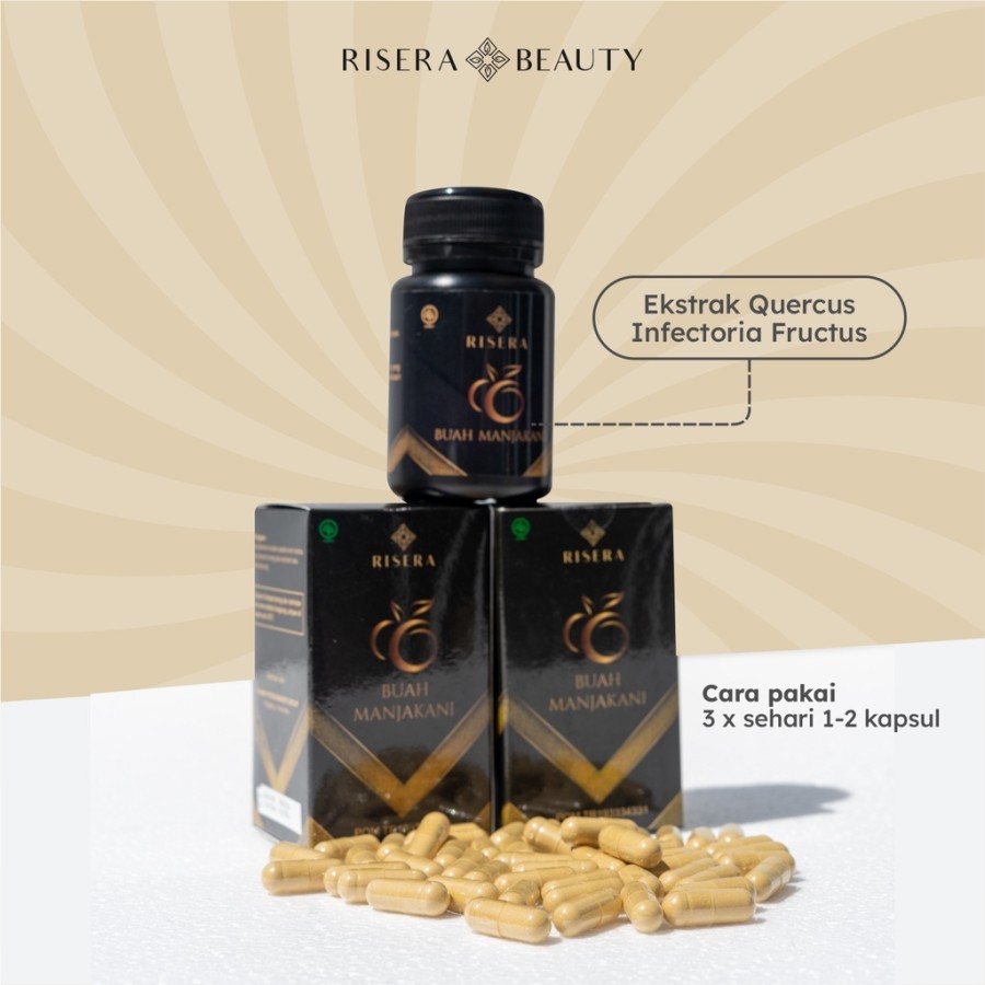 Risera Beauty Kapsul Herbal Manjakani Perawatan Kewanitaan
