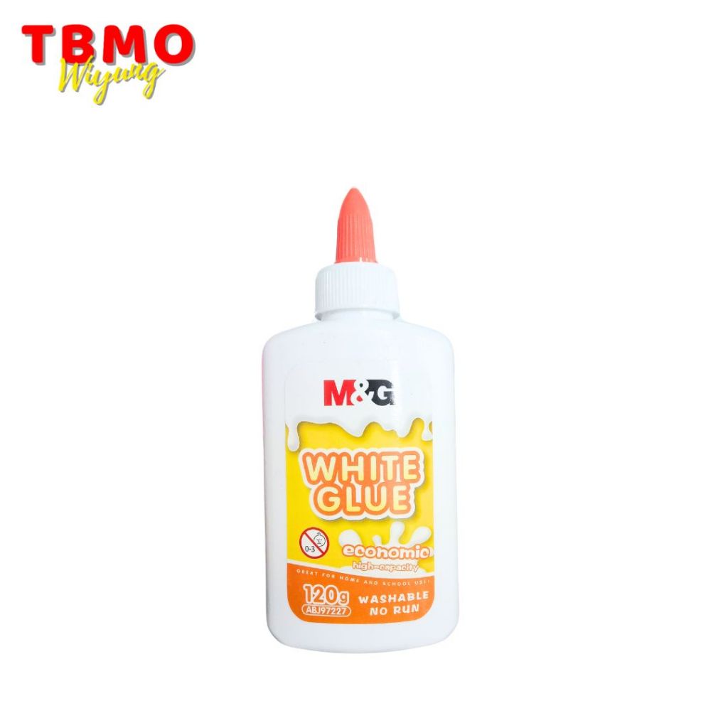 

Tbmo M&G Washable White Glue 120GR Display Packing / Lem Kertas