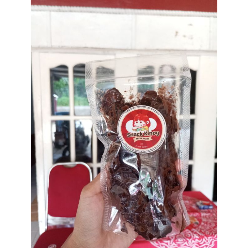 

Keripik Pisang Coklat Lumer - Snack Kinoy Cemilan Enak (85 gr)