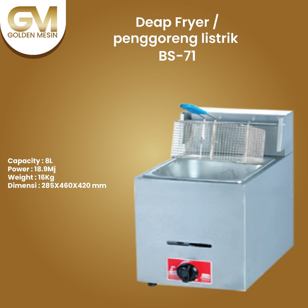 Deap Fryer | Penggoreng Listrik