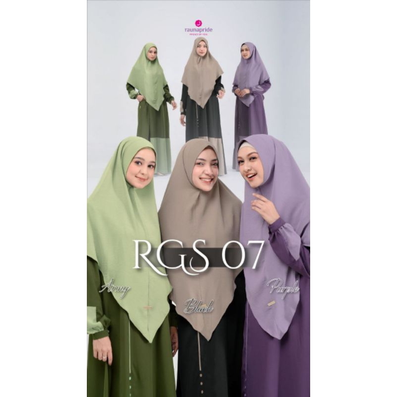 GAMIS SYARI 07 BY RAUNAPRIDE / GAMIS WANITA / GAMIS DAILY / SERAGAMAN / SYARI MODIS / PREE ORDER