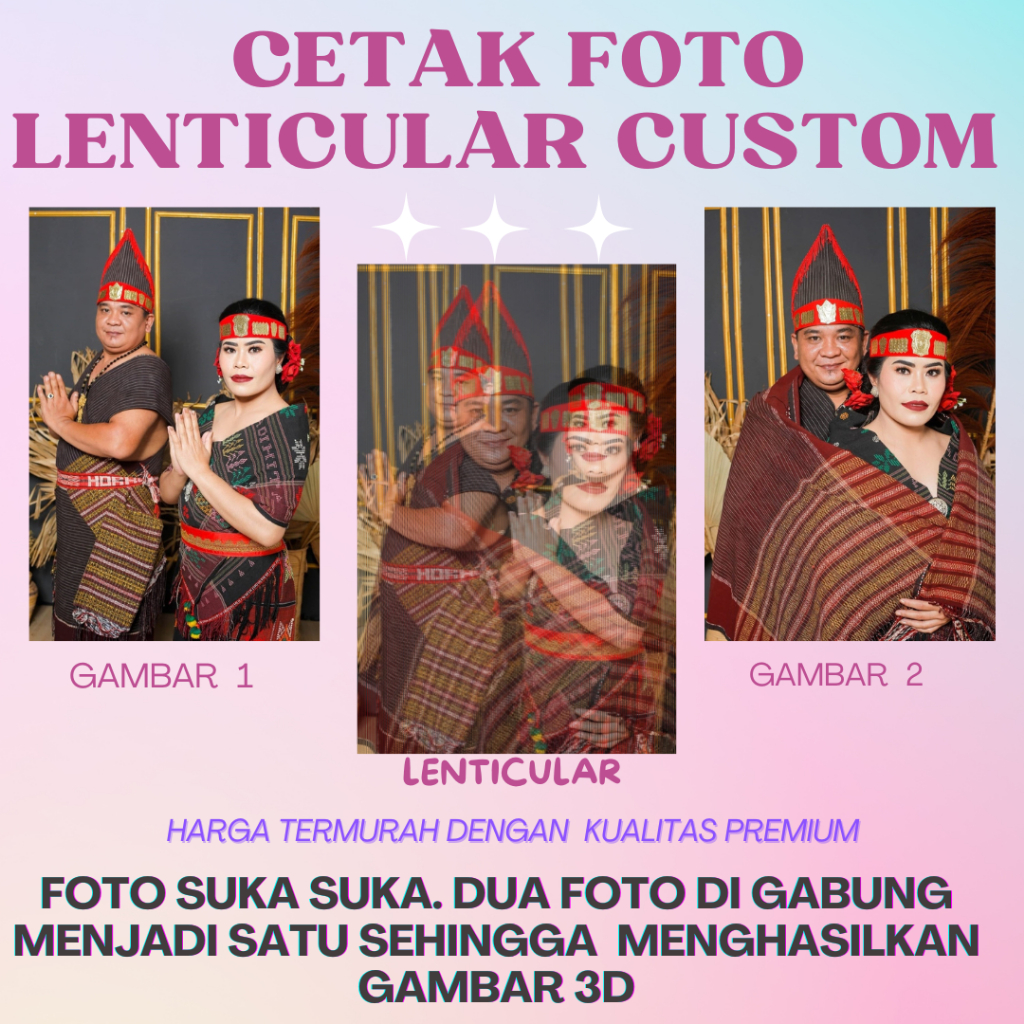 FOTO LENTICULAR  CUSTOM FLIP FLOF