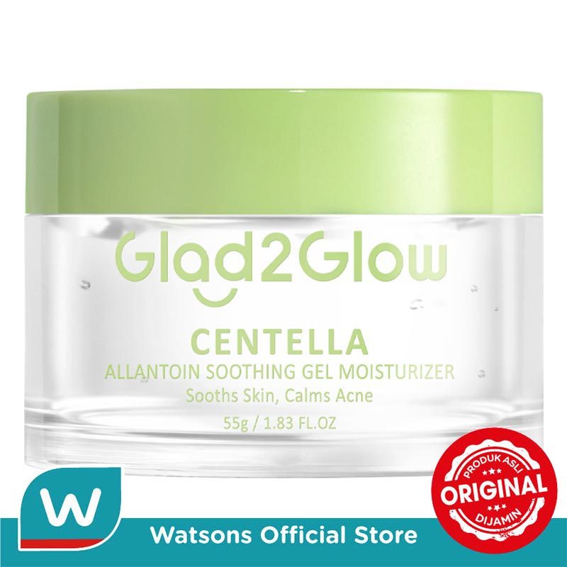 Glad2Glow Centella Allantoin Soothing Gel Moisturizer 55g