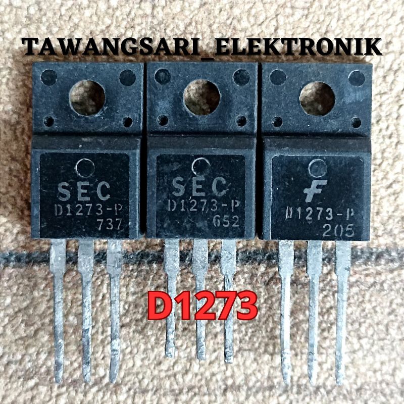 TRANSISTOR TR D1273 D 1273 ORIGINAL CABUTAN BODY KECIL