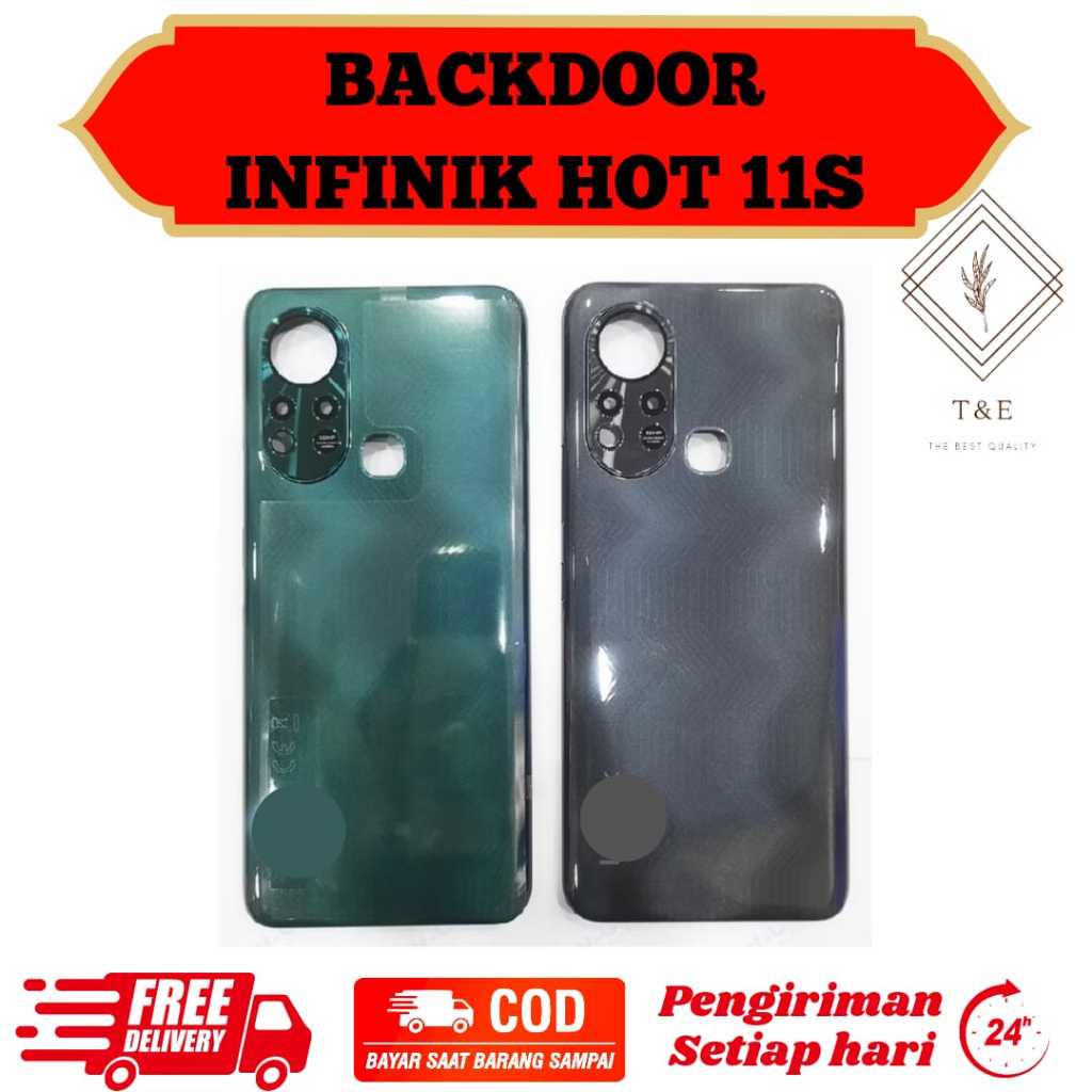 Backdoor INFINIX HOT 11S ORIGINAL / Penutup Belakang Casing Untuk INFINIK HOT 11S ORIGINAL Handphone