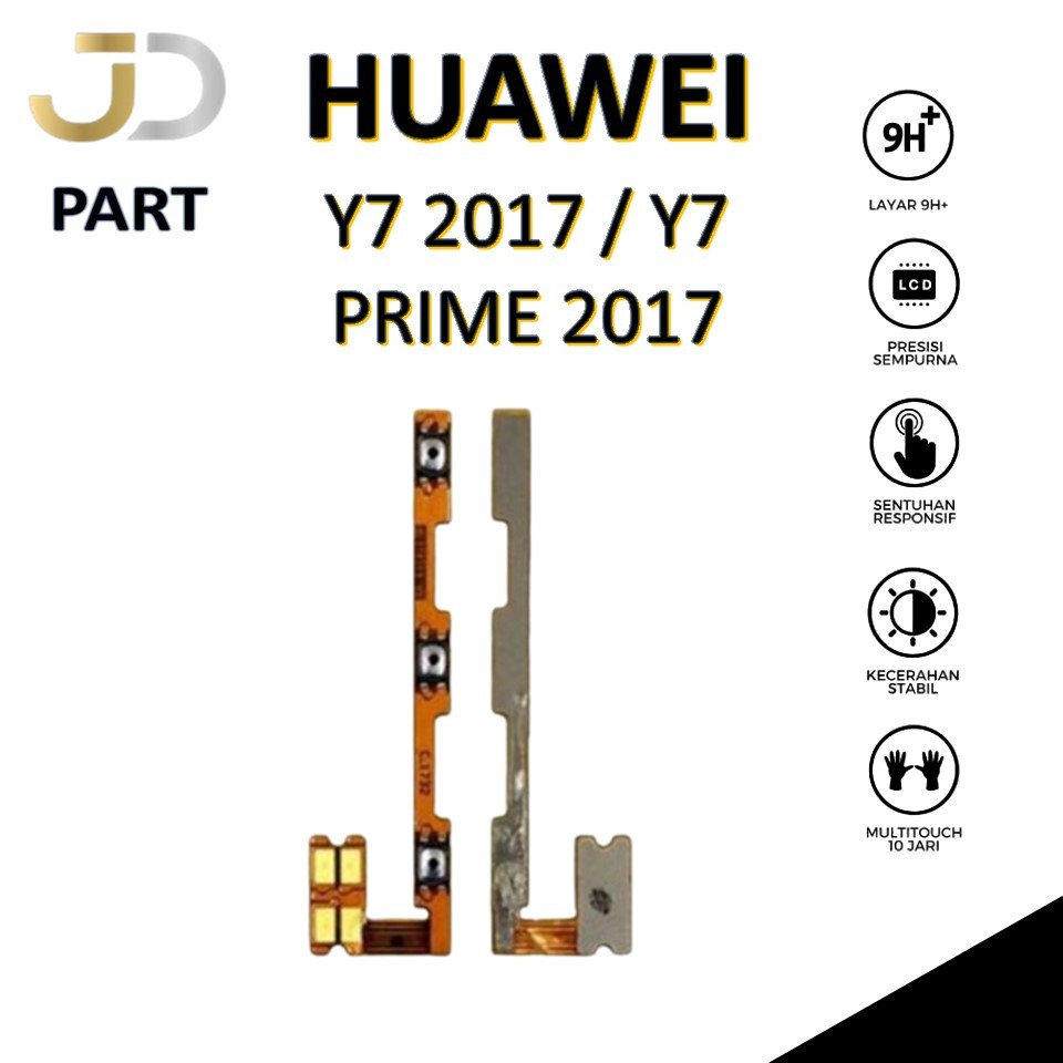 FLEXIBEL Y7 2017 / Y7 PRIME 2017 + ON OFF + VOLUME ORI
