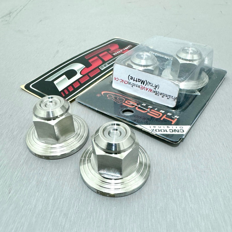 SEPASANG MUR SHOCK BREAKER BELAKANG MUR 14 RX KING SUPRA WAVE model CNC C4 MATTE original PROBOLT ST