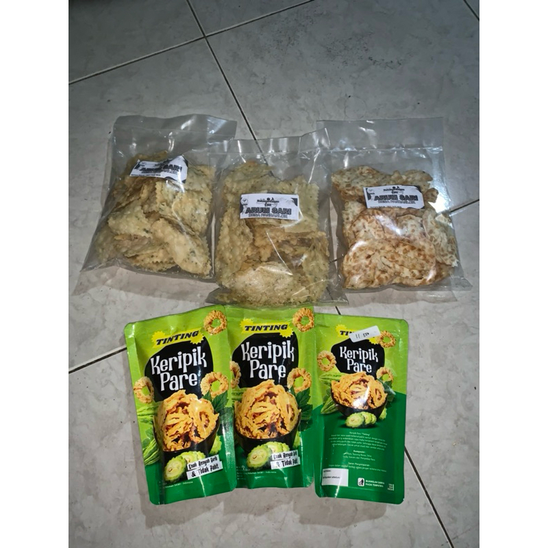 

Aneka Jajanan Ringan Arum Sari | Kripik Tempe | Sistik | Kripik Pare