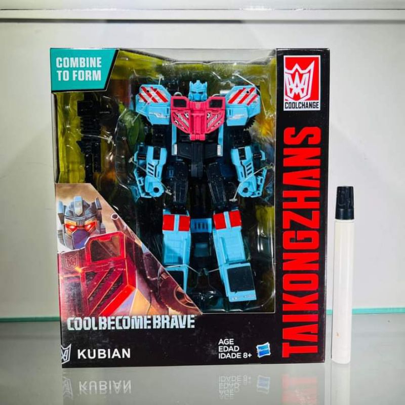 Mainan figure Transformer voyager combiners wars Coolbecomebrave boxTaikongzhan kubiancool changesti